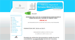 Desktop Screenshot of fmc-franche-comte.org